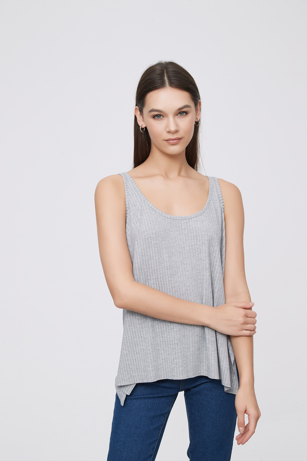 Musculosa Joris Gris Melange Medio