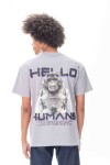 Remera Hello Gris