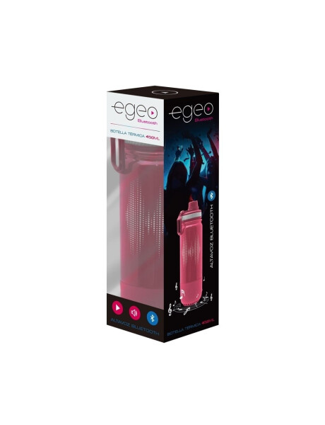 BOTELLA TERMICA D/PARED 450ML C/BLUETOOTH ROSA BOTELLA TERMICA D/PARED 450ML C/BLUETOOTH ROSA