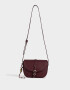 Bandoleras Bandolera Suede Uva - Violeta Uva