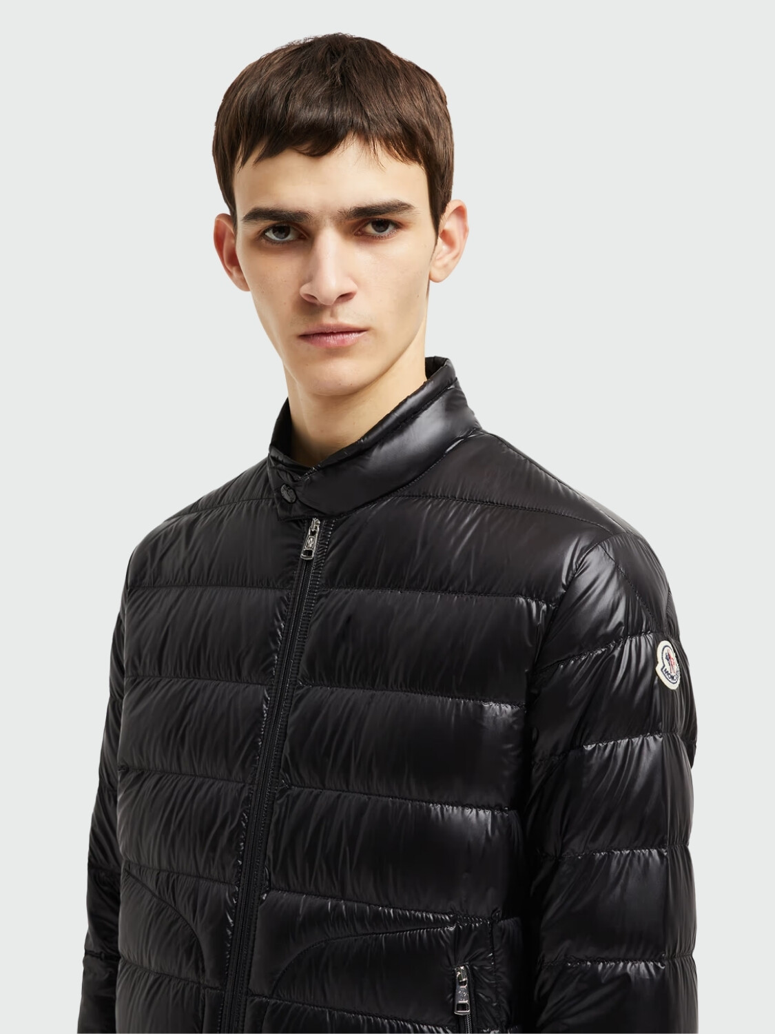 Moncler - Chaqueta Corta Plegable Acorus Negro