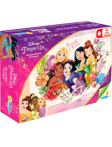 Puzzle Ronda Disney Princesas x 25 piezas Puzzle Ronda Disney Princesas x 25 piezas