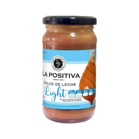 DULCE DE LECHE LA POSITIVA LIGHT FCO 420G DULCE DE LECHE LA POSITIVA LIGHT FCO 420G