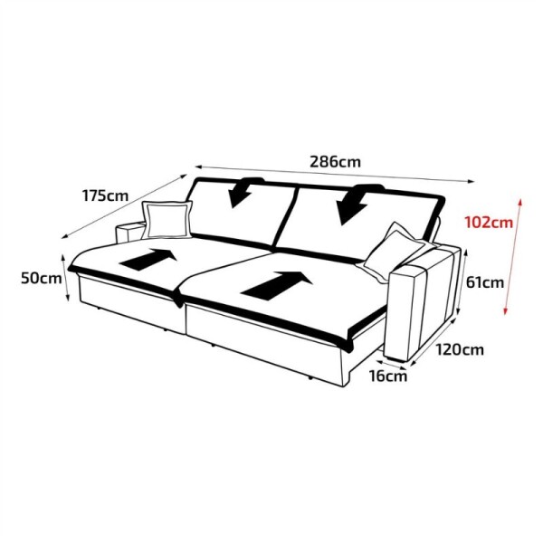 SOFÁ RECLINABLE DE 3 CUERPOS NAIROBI - CARAMELO BOUCLE VERSALLES COR 5 CINZA SOFÁ RECLINABLE DE 3 CUERPOS NAIROBI - CARAMELO BOUCLE VERSALLES COR 5 CINZA