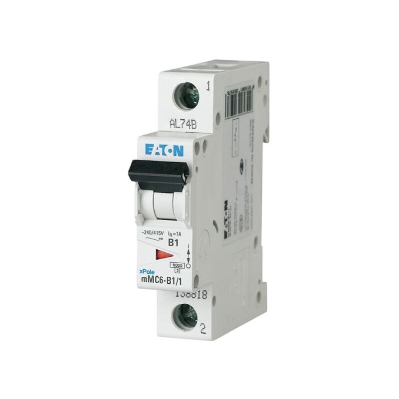 DISYUNTOR TM mMC6 1X 40A CURVA C 06KA - EATON DISYUNTOR TM mMC6 1X 40A CURVA C 06KA - EATON