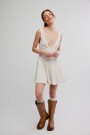VESTIDO MINI CANT HELP IT Marfil