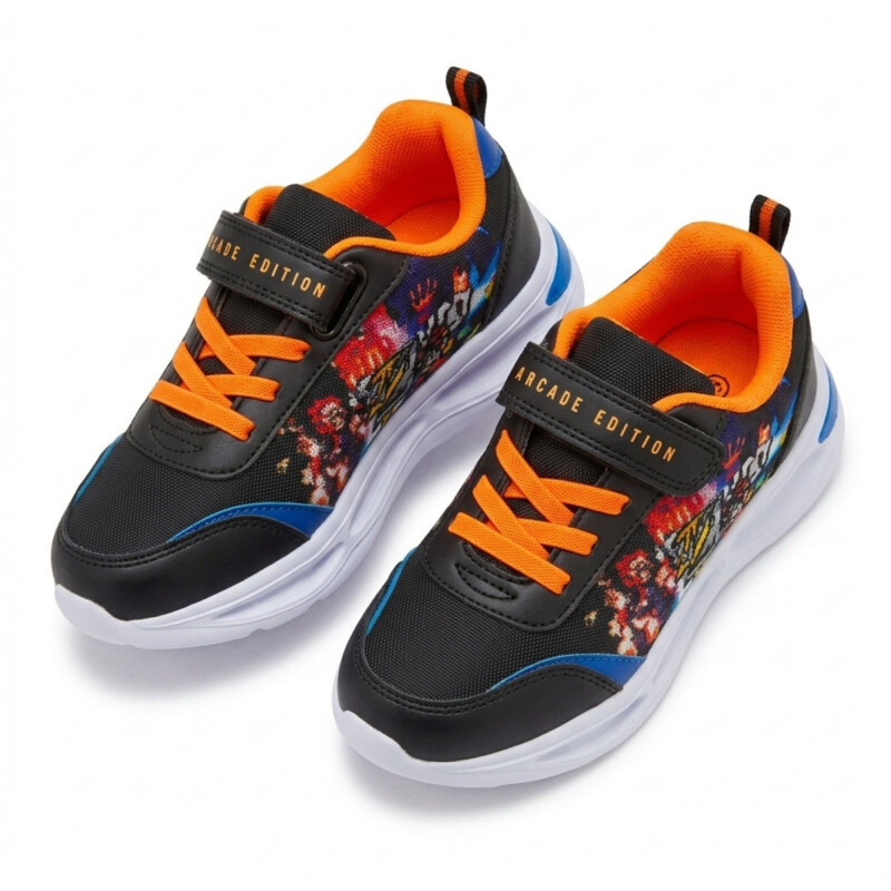 Championes Warner Deportivo suela con luces Niños SFICSS26101 Azul-negro