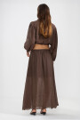 ABBY SKIRT Chocolate