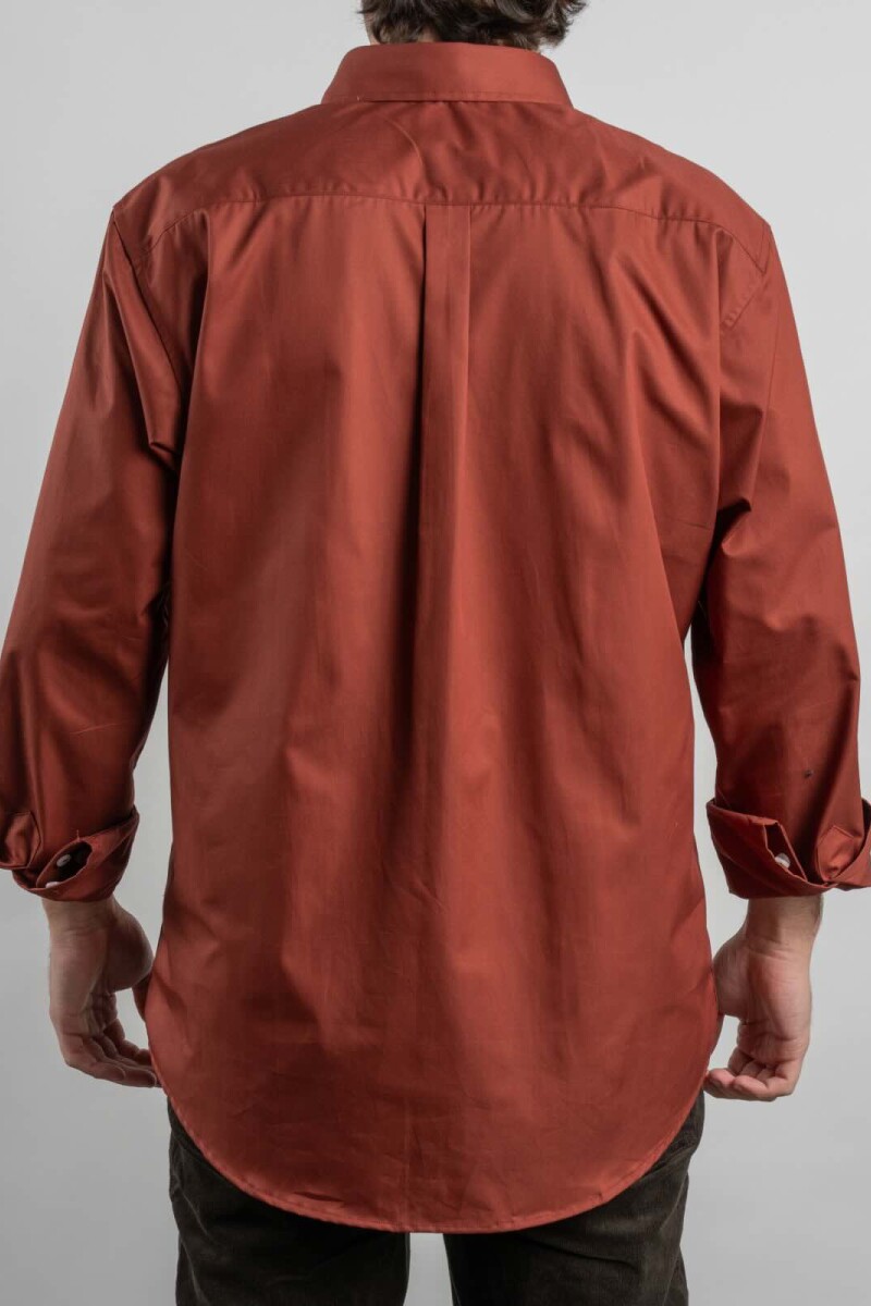 Camisa Casual Brixton Terracota