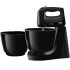 Batidora Arno Mini Chef 4 Velocidad 2 Bowls HM11 Negro