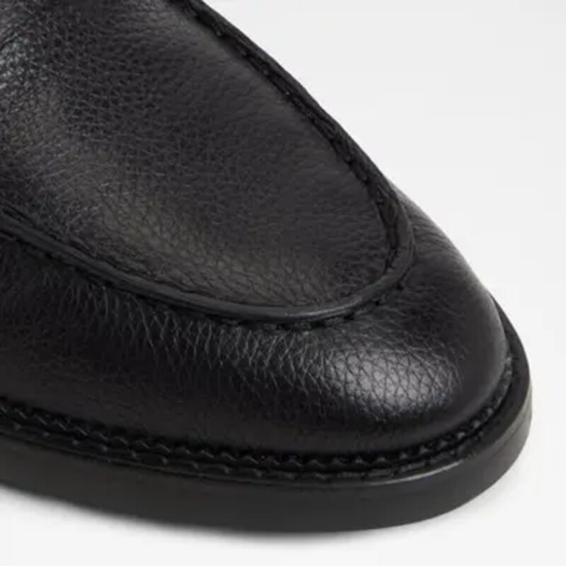 MELVILLE-IN OPEN BLACK LEATHER BLACK