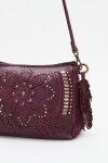 Cartera Flower Mandala Bordo
