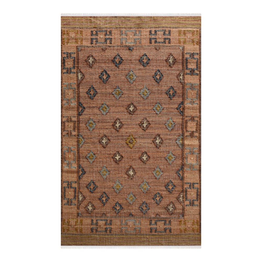 ALFOMBRA MULTICOLOR YUTE Y LANA SAWIER