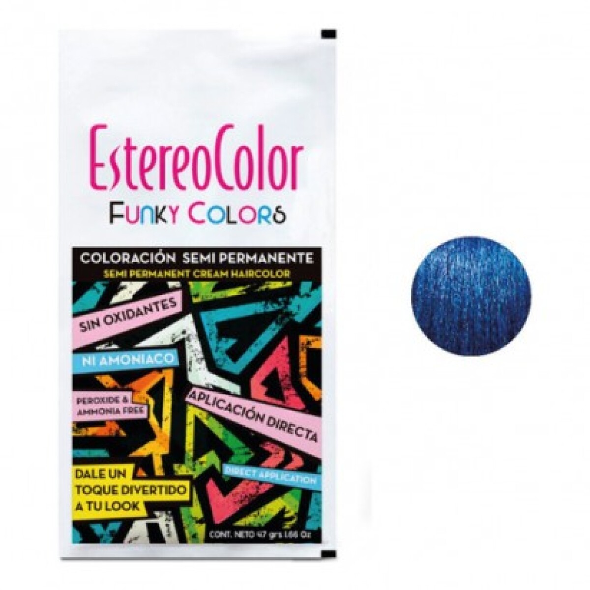 ESTEREOCOLOR SACHET AZUL GALAXIA 47gr 