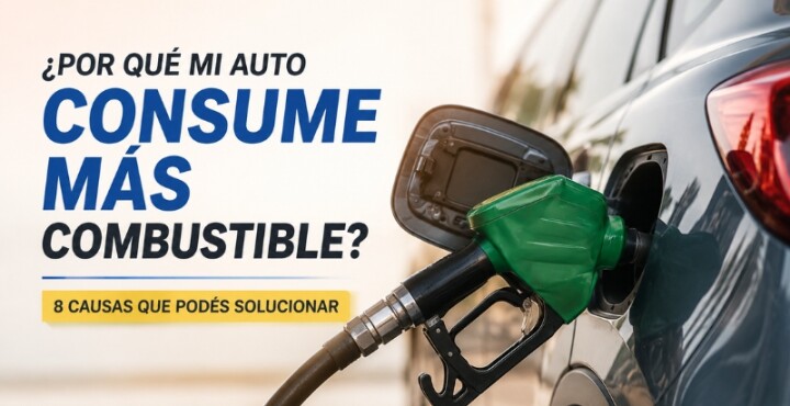 ¿Por qué mi auto consume más combustible? 8 causas que podés solucionar