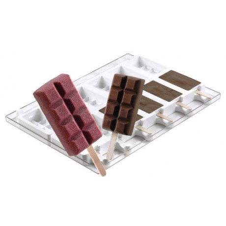 Molde 12 barritas mas 50 palitos Tableta Molde 12 barritas mas 50 palitos Tableta