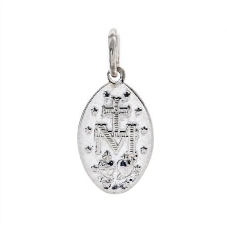 Medalla religiosa de plata 925 y double en oro 18 ktes, MILAGROSA MINI. Medalla religiosa de plata 925 y double en oro 18 ktes, MILAGROSA MINI.