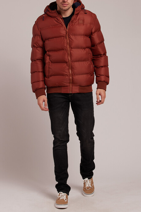 CAMPERA DIMO RUSTY Ladrillo