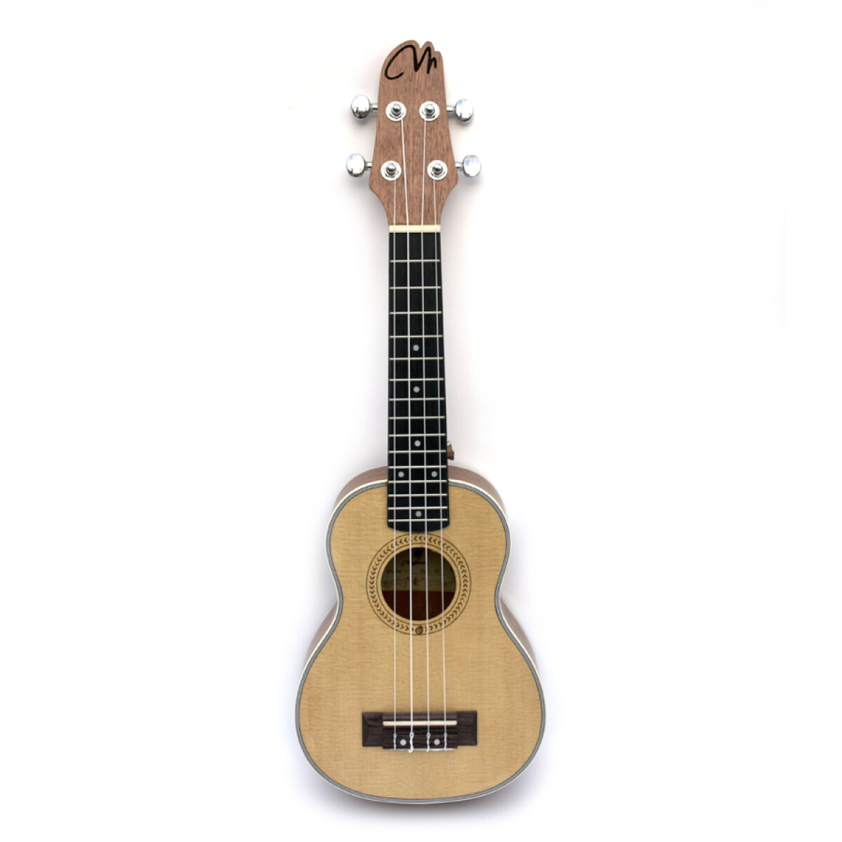 Ukelele Soprano Magma Abeto Y Sapeli C/cenefa Mks50 