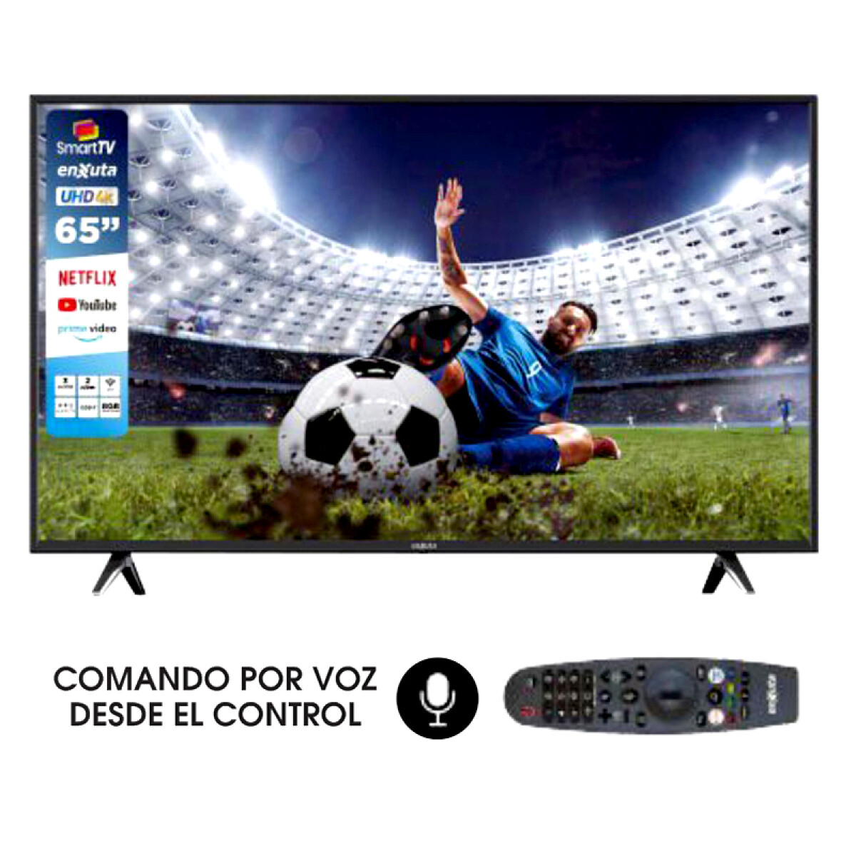 TV LED 65" 4K Smart Enxuta 