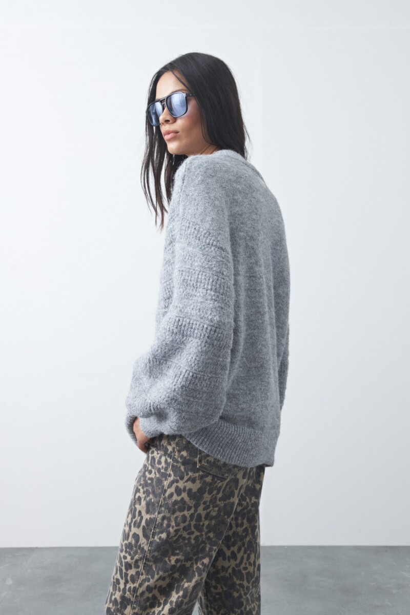 SWEATER NEVADA Gris Melange