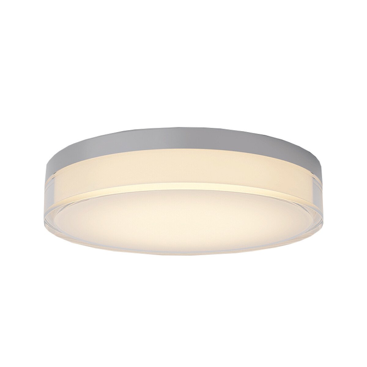 Plafón LED redondo negro 24W cálido Ø280mm dimerizable - VK0016 