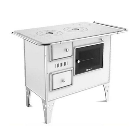 COCINA ELDOM A LEÑA N2 BLANCO DERECHA COCINA ELDOM A LEÑA N2 BLANCO DERECHA