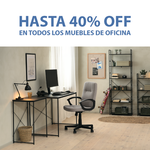 Hasta 40% OFF Muebles de Oficina