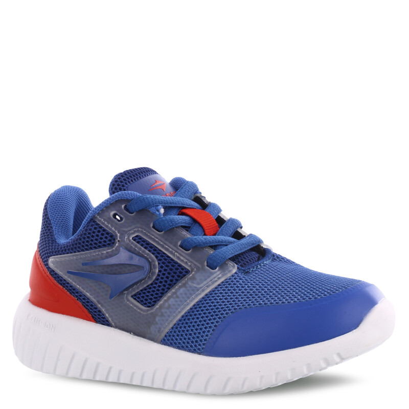 Championes de Niños Topper Fast Kids Azul - Rojo