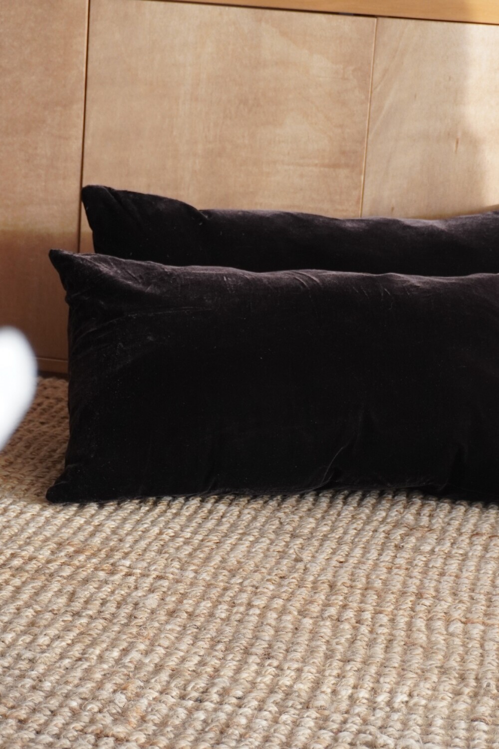 Terciopelo Cushion Marrón