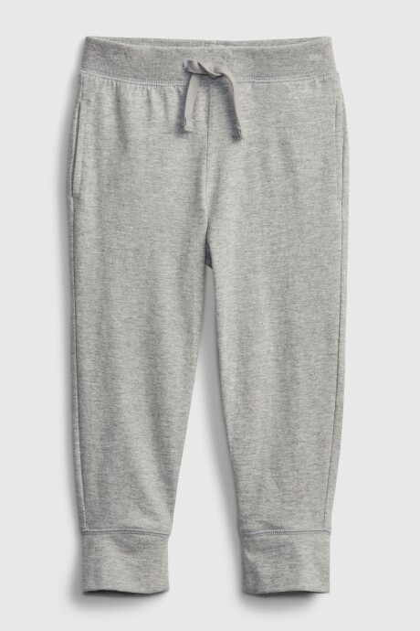 Pantalon Deportivo Sin Felpa Toddler Niño Light Heather Grey B08