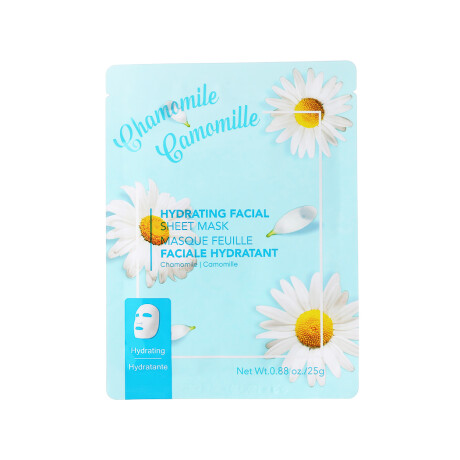 Mascarilla facial hidratante camomila