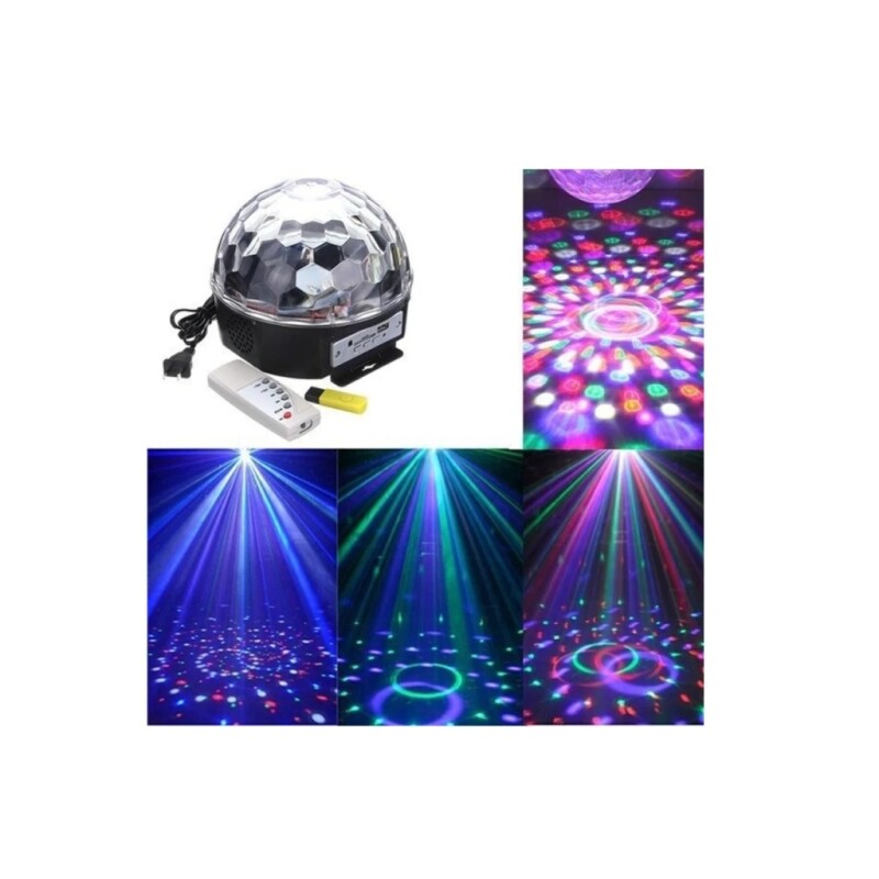 MEDIA BOLA CON LUCES LED PARA FIESTA RGB MEDIA BOLA CON LUCES LED PARA FIESTA RGB