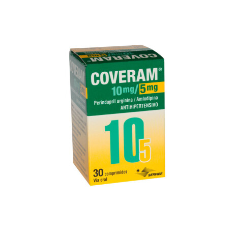 Coveram 10mg/5mg 30 Comprimidos Coveram 10mg/5mg 30 Comprimidos
