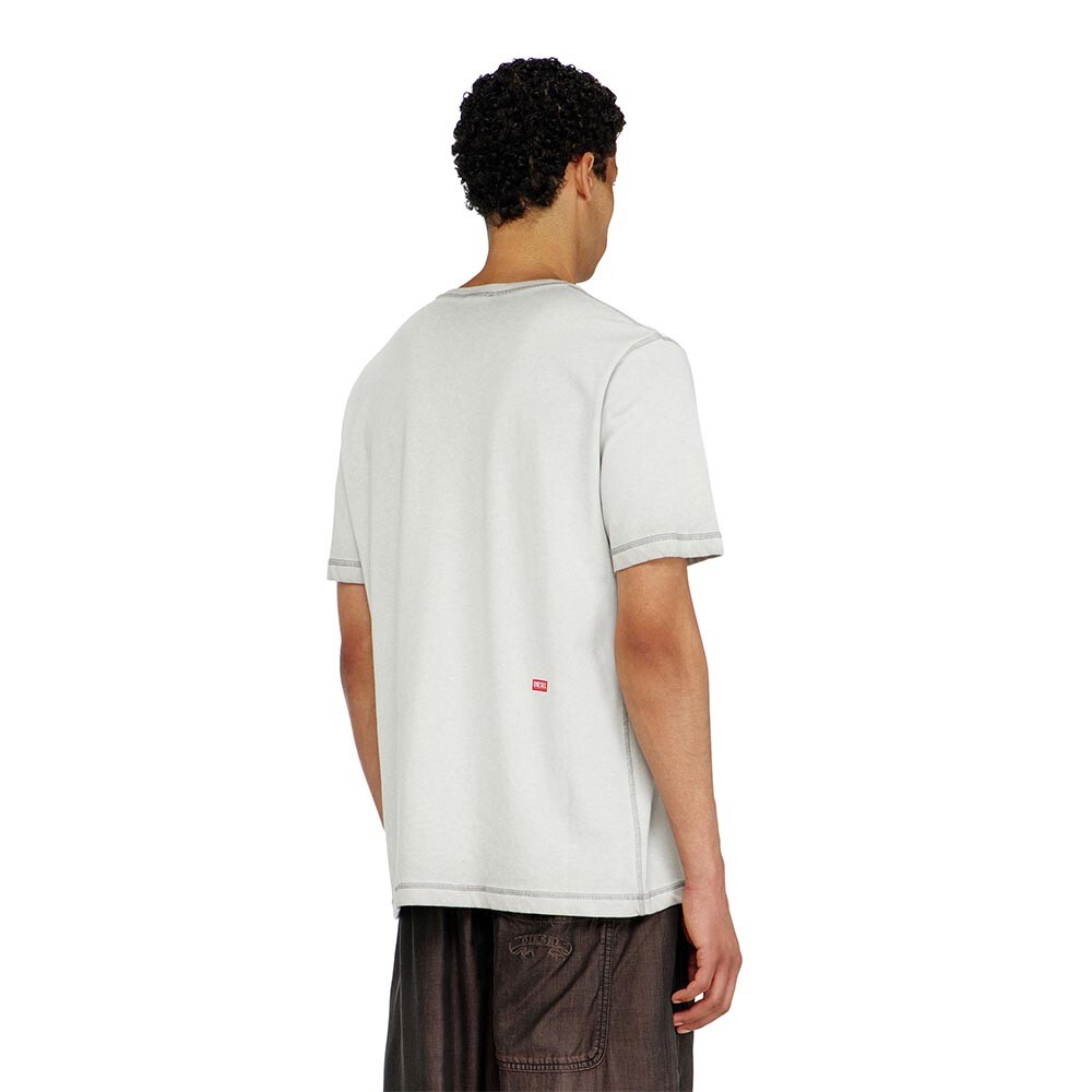 Camiseta Para Hombre T-Rawjust-Aa1 Gris Claro