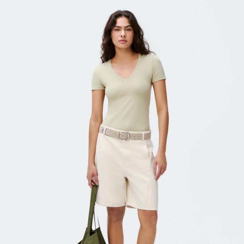 BLUSA MM FEM OLIVA CLARO