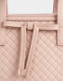City Tendencia Cartera Mini City Trenzada - Rosa Viejo