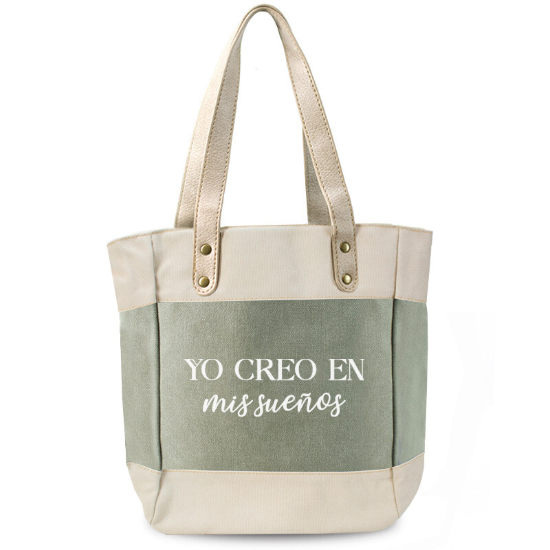 BOLSA MATERA ANDORRA LAUREL YO CREO EN MIS SUEÑOS