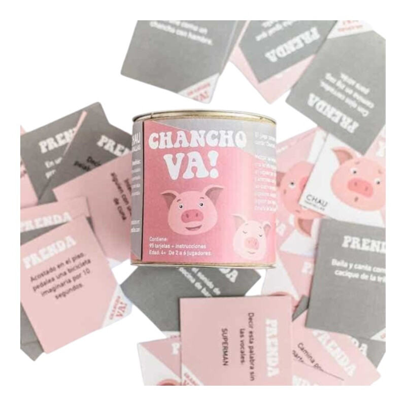 Juego de Cartas Chancho Va Juego de Cartas Chancho Va