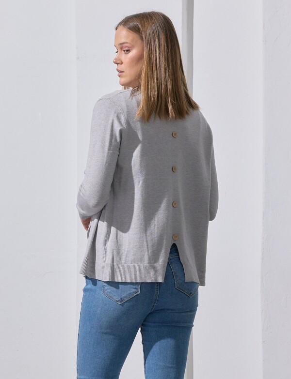 Cardigan Abierto GRIS