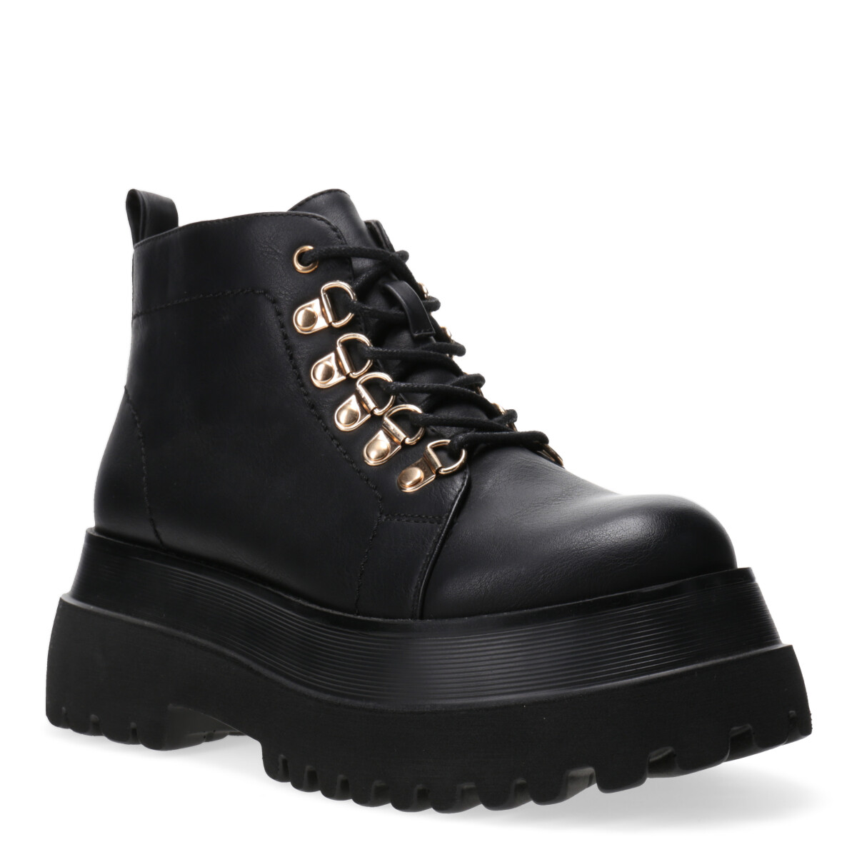 Bota de Mujer Miss Carol GALILEA acordonada con plataforma - Negro 