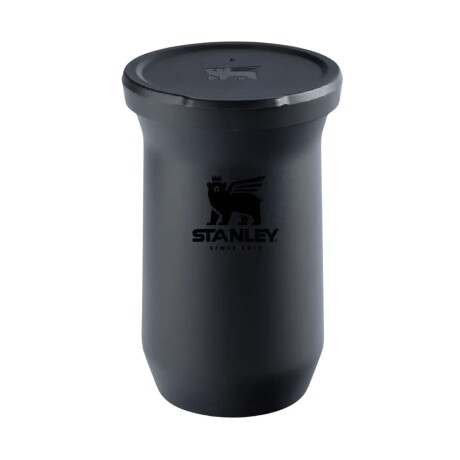 Mate con tapa Stanley acero inox. 200ml Negro mate