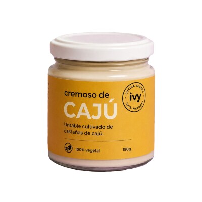 Cremoso de Cajú 180g Ivy Cocina Vegana Queso Cremoso De Cajú 180g