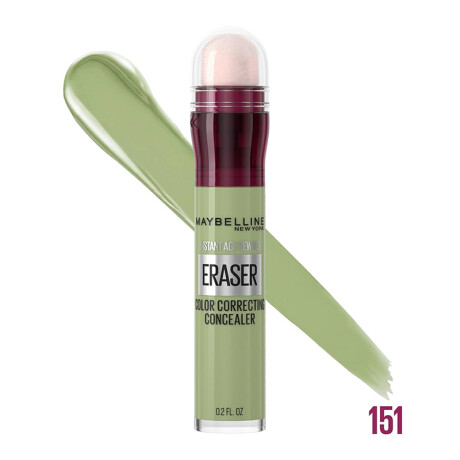Maybelline Eraser corrector de ojeras Tono 151 Green