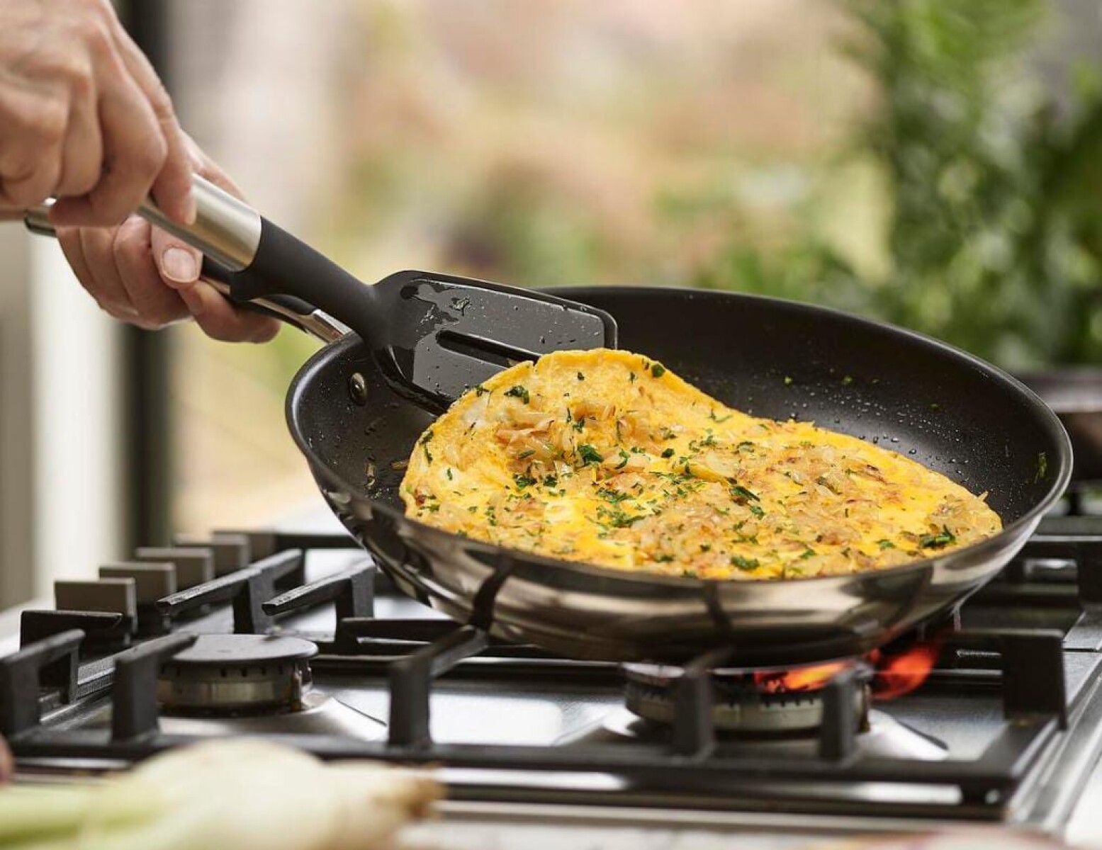 Espátula Ranurada Silicona / Acero - Elevate 