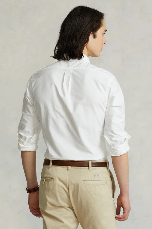 Camisa Oxford Polo Ralph Lauren Blanco