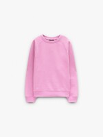 Sudadera De Algodón Con Bordado rosa