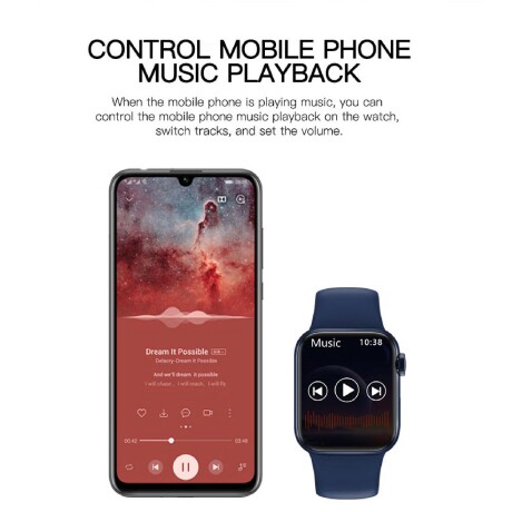 Reloj Smartwatch M16 Plus AZUL