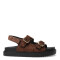 Sandalia de Mujer Miss Carol ORYX con doble hebilla Animal Print
