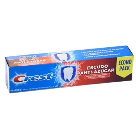 Pasta Dental Crest Escudo Anti-Azúcar 170g Pasta Dental Crest Escudo Anti-Azúcar 170g